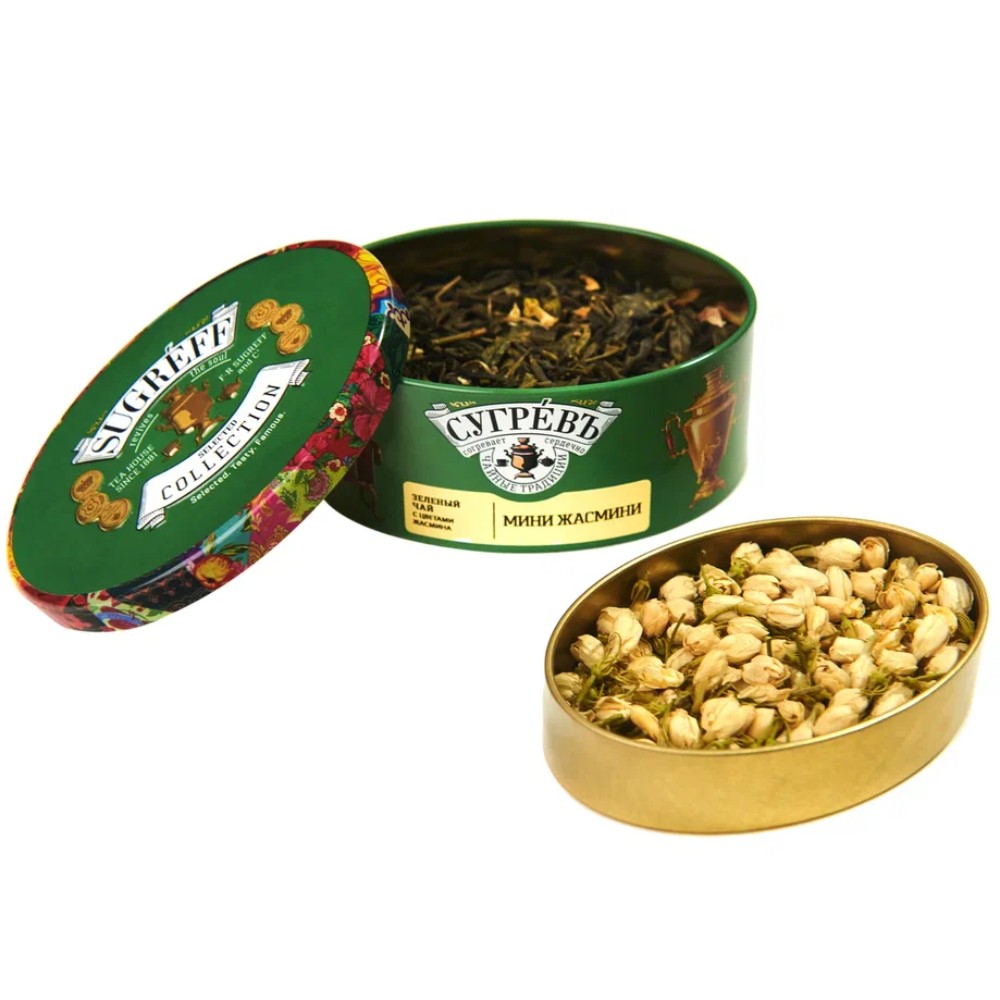 Чай "Сугревъ. Мини Жасмин", 70 г, зеленый  - 3