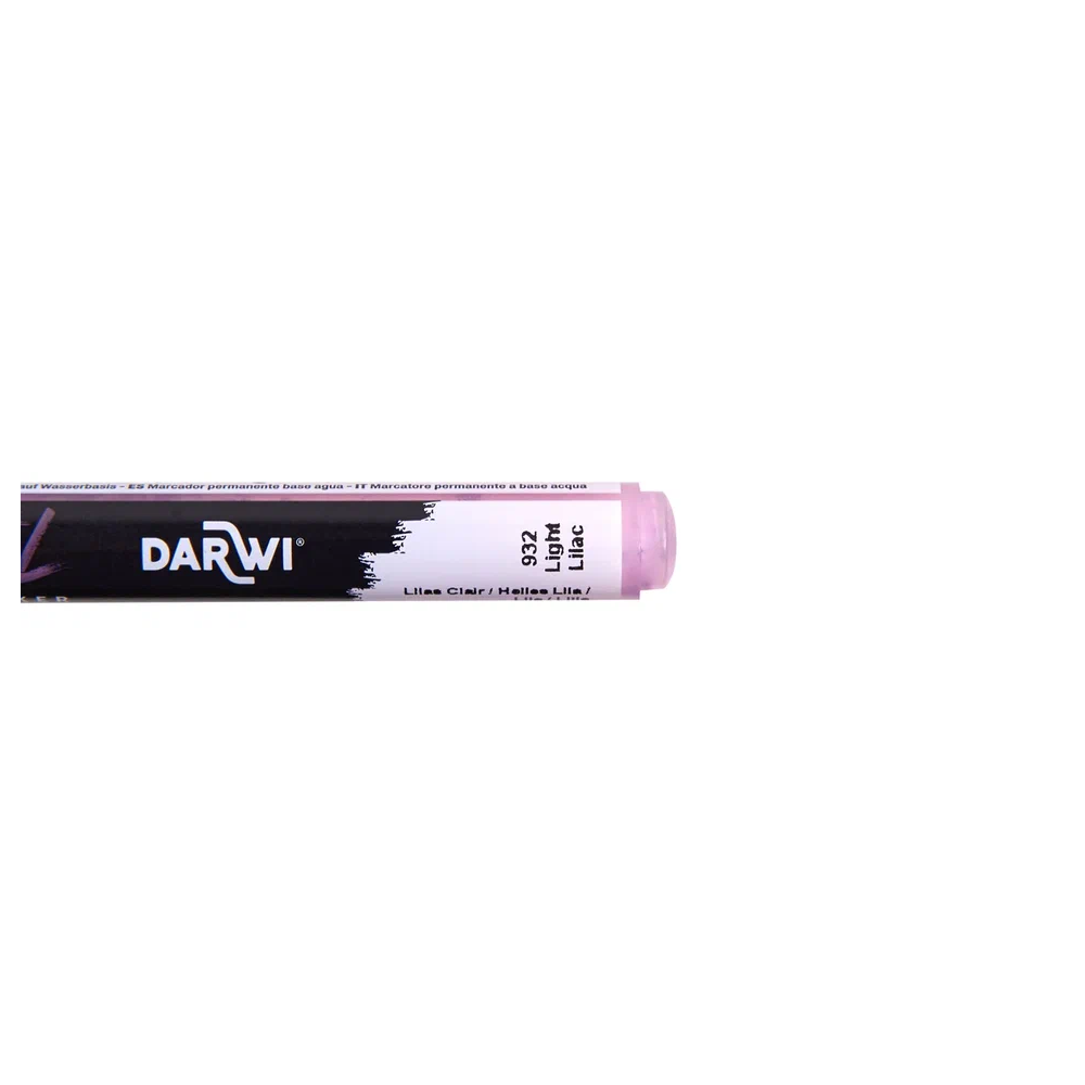 Маркер акриловый "Darwi.Marbel" 932, светло-лиловый - 3