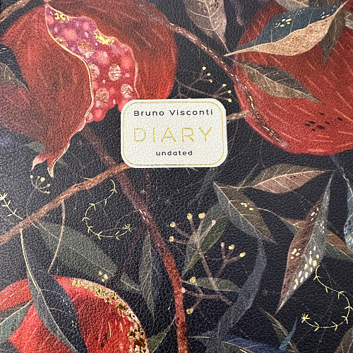 Ежедневник недатированный Bruno Visconti "Гранат", А5, 240 страниц, разноцветный - 3