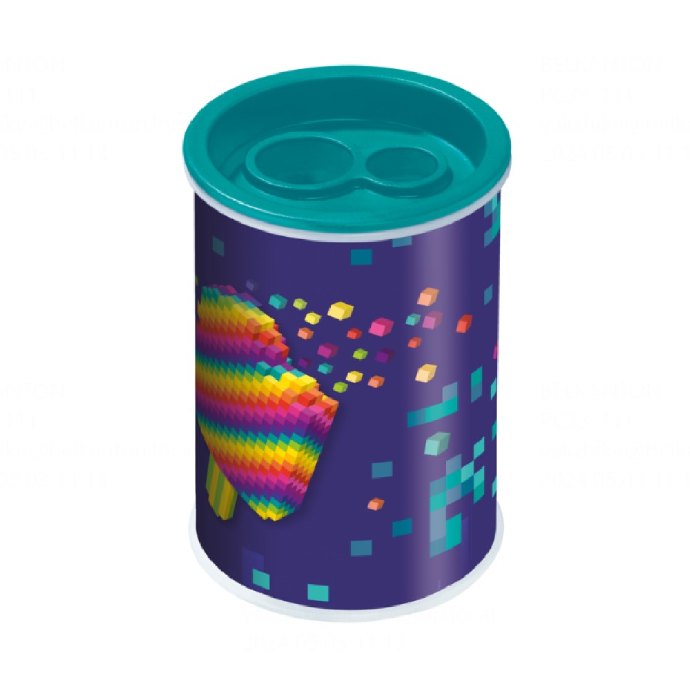 Точилка Maped "Pixel party", 2 отверстия 
