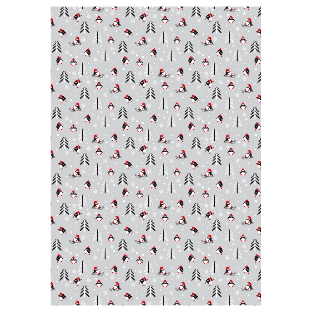 Бумага декоративная в рулоне "New Year", 1x0.7 м, ассорти - 5