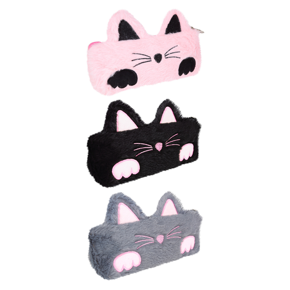 Пенал "Cat", 1 отделение, ассорти