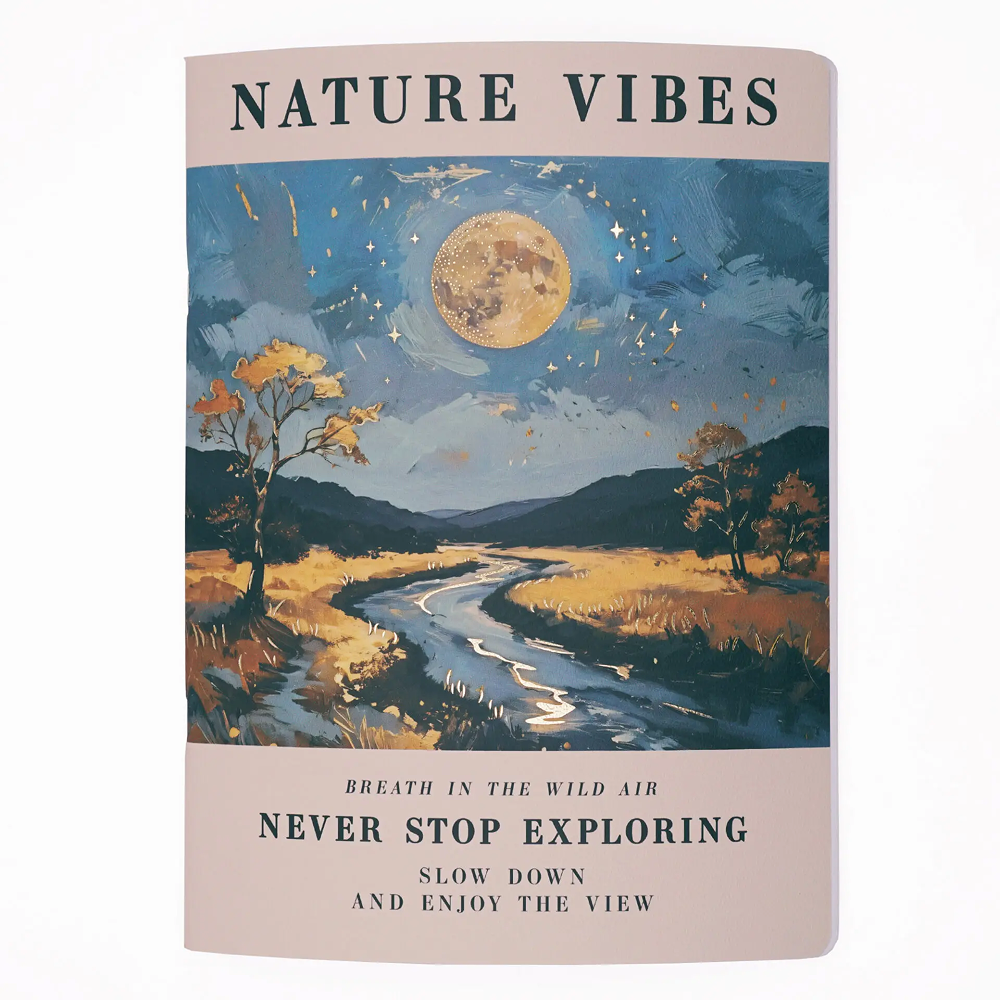 Тетрадь "Jane. Nature Vibes", А4, 40 листов, клетка, бежевый