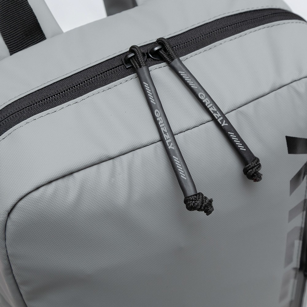 Рюкзак молодежный "Greezly" с карманом для ноутбука, серый - 5
