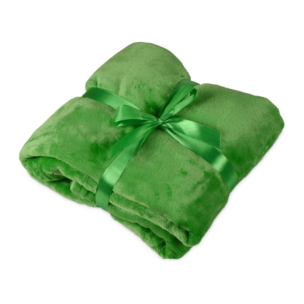 Плед "Fancy", 125х150 см, полиэстер, зеленый