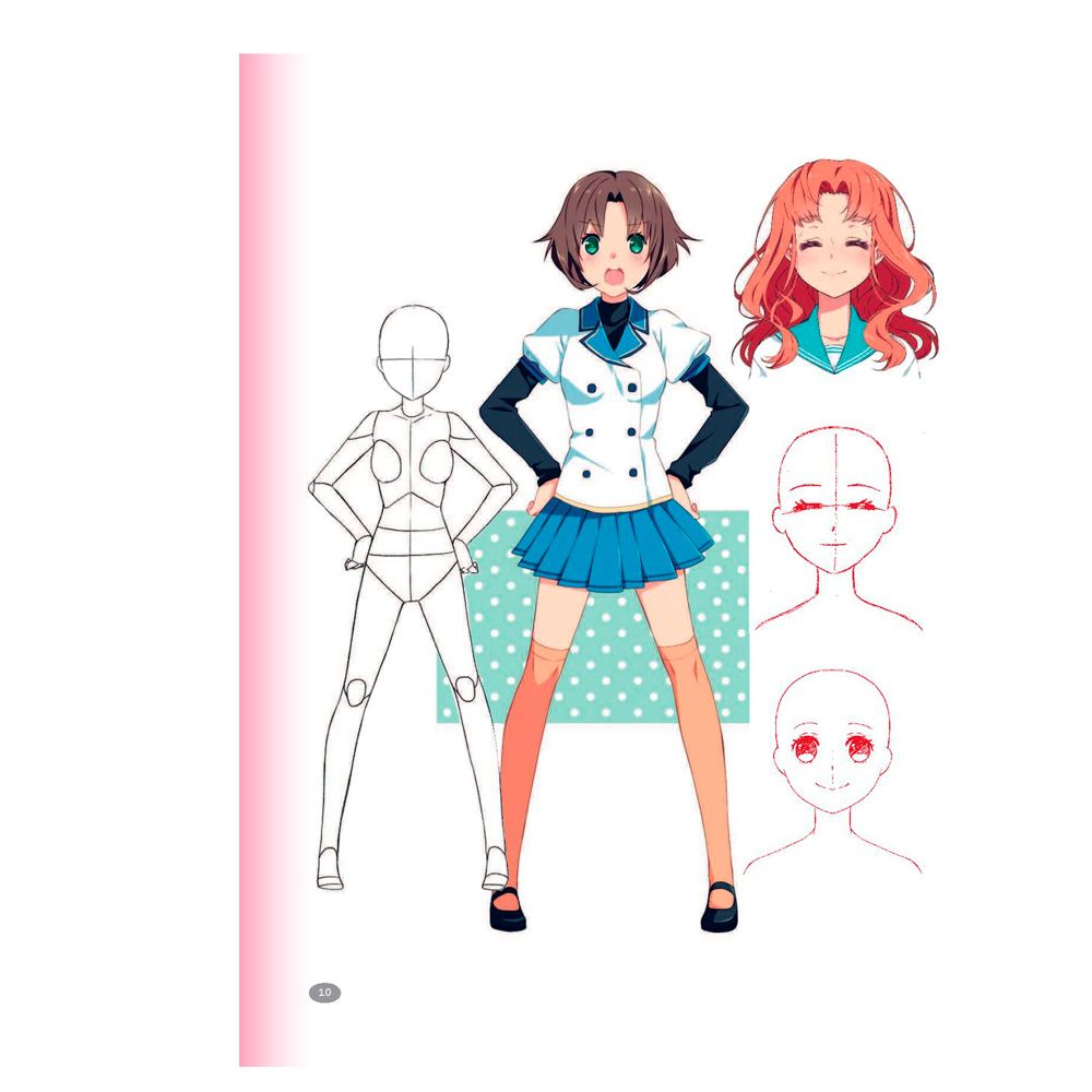 Книга "Руководство по рисованию аниме", Кристофер Харт - 9