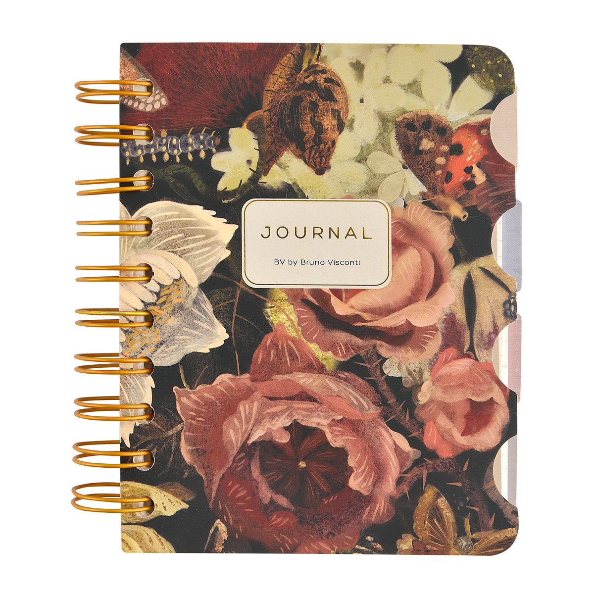 Блокнот Bruno Visconti "Art Journal. Lush Bouque", А6, 120 листов, разноцветный