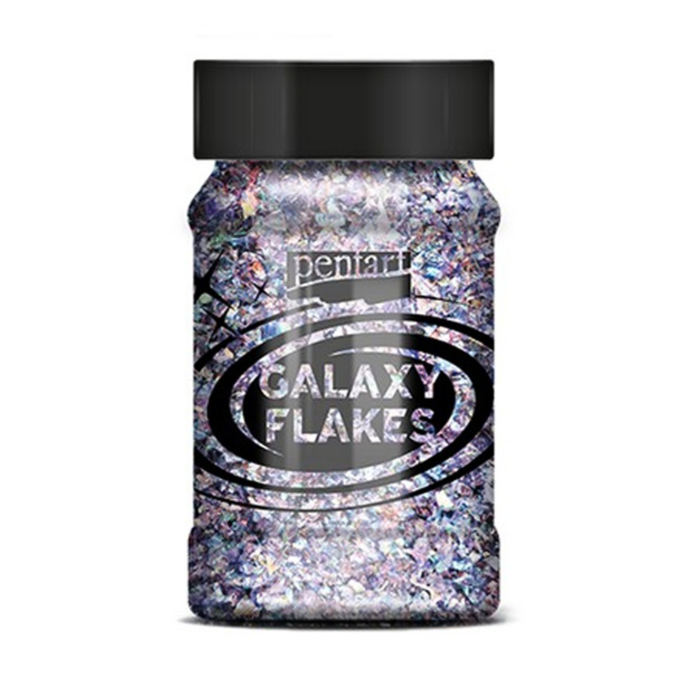 Хлопья декоративные "Pentart Galaxy Flakes", 15 г, фиолетовая Веста