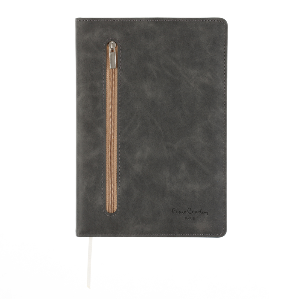 Книга записная "Pierre Cardin", А5, 224 листа, линованный, антрацит