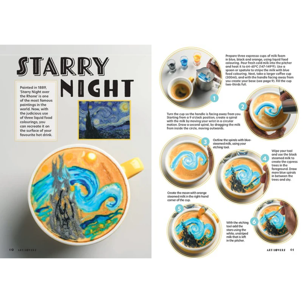 Книга на английском языке, "Coffee Art Masterclass", Dhan Tamang - 4