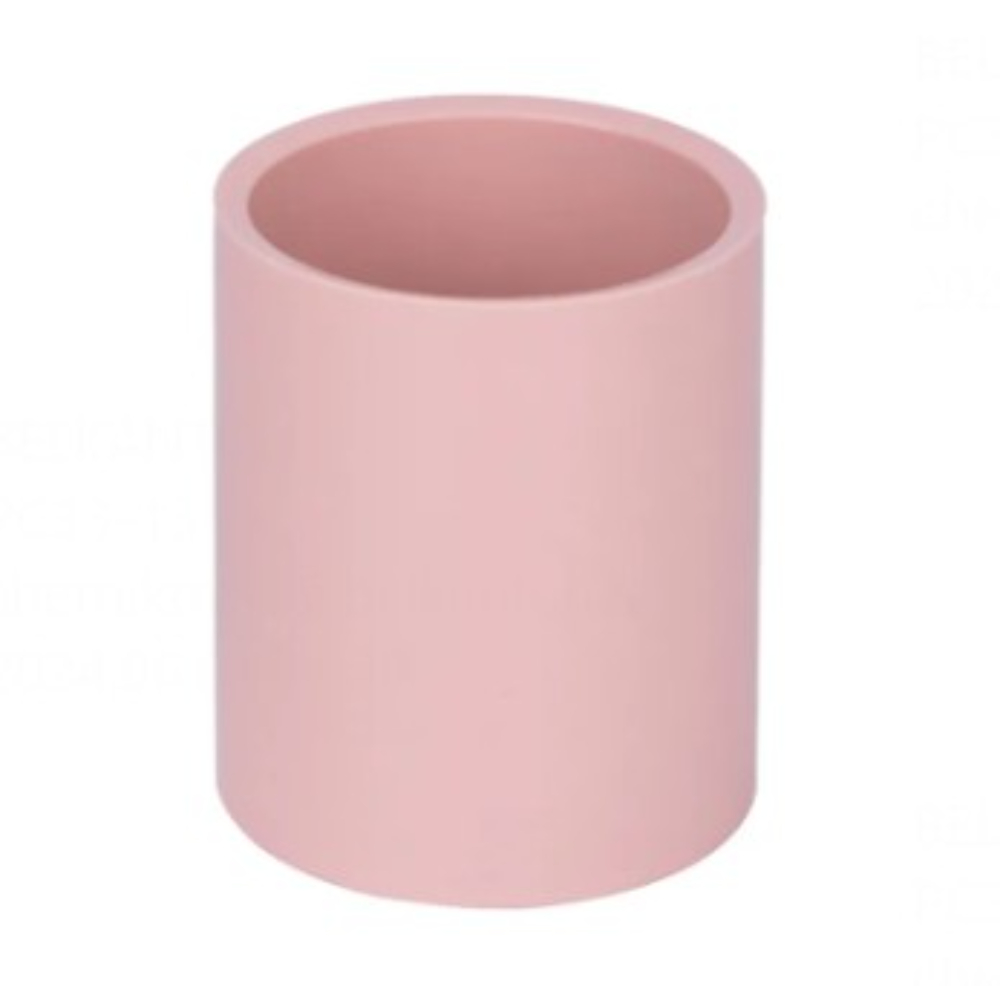 Карандашница Deli "Nusign", пластик, розовый