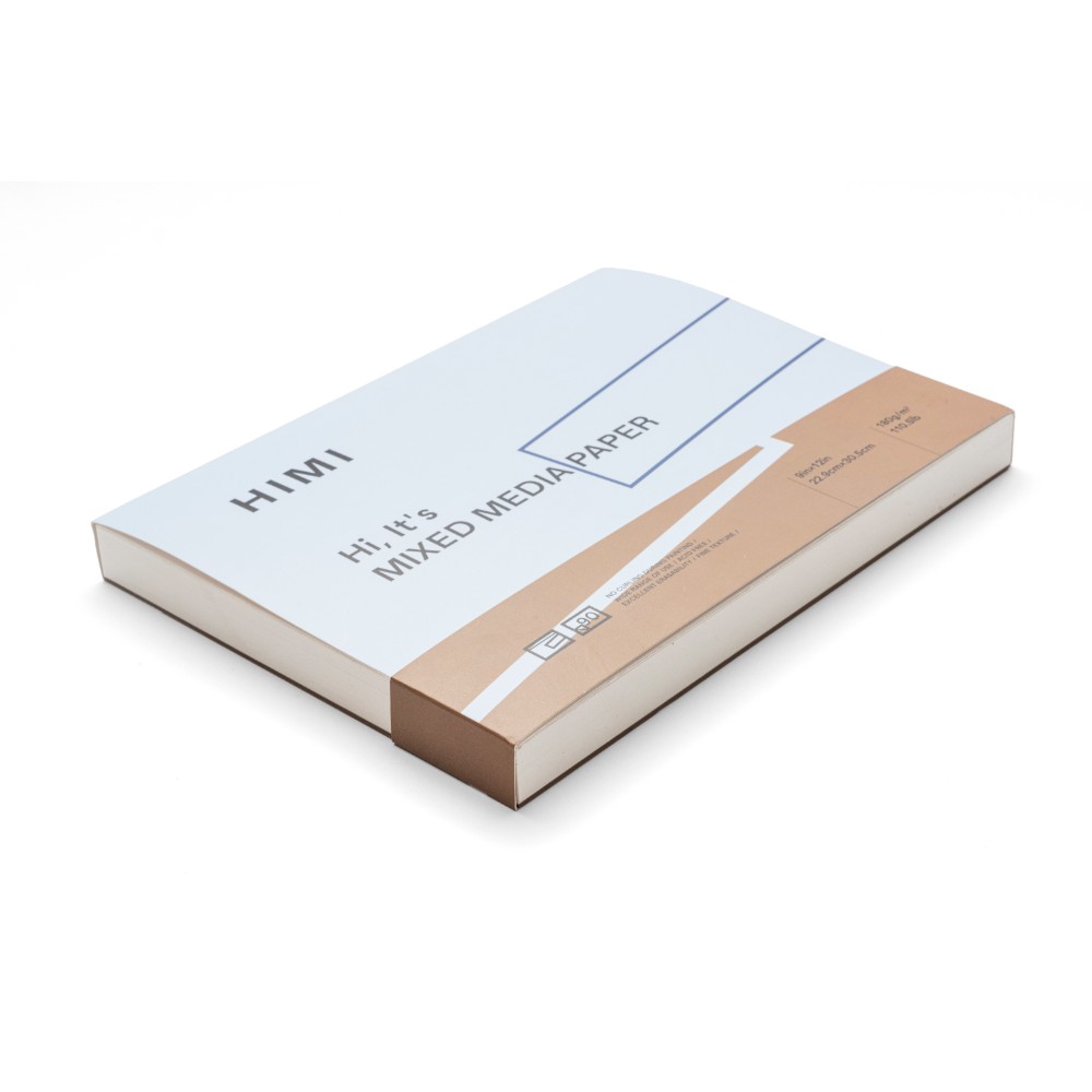 Блок-склейка для графики "Himi", 22,8х30,4 см, 180 г/м2, 90 листов