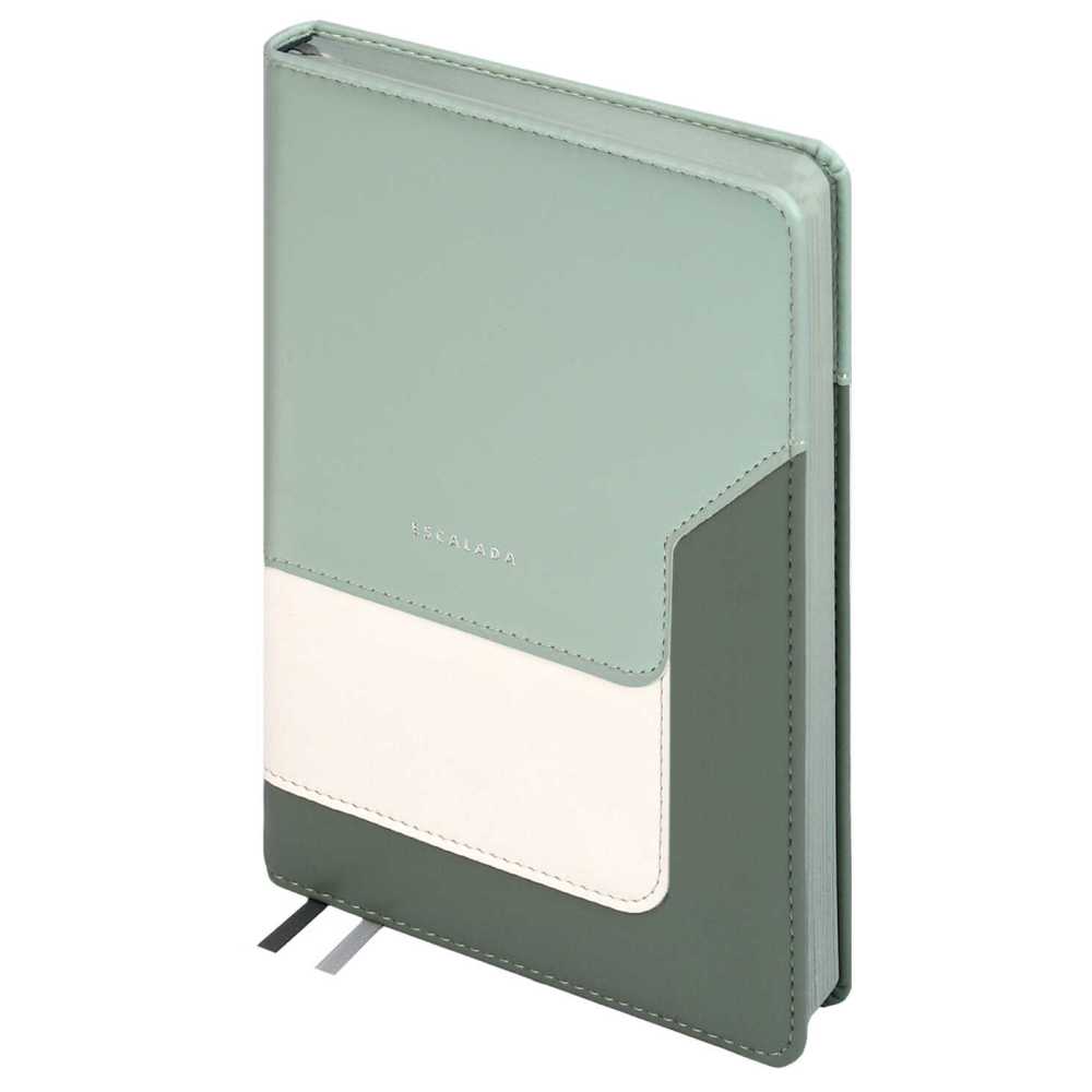 Ежедневник недатированный "Лайка", А5, 320 страниц, светло-зеленый