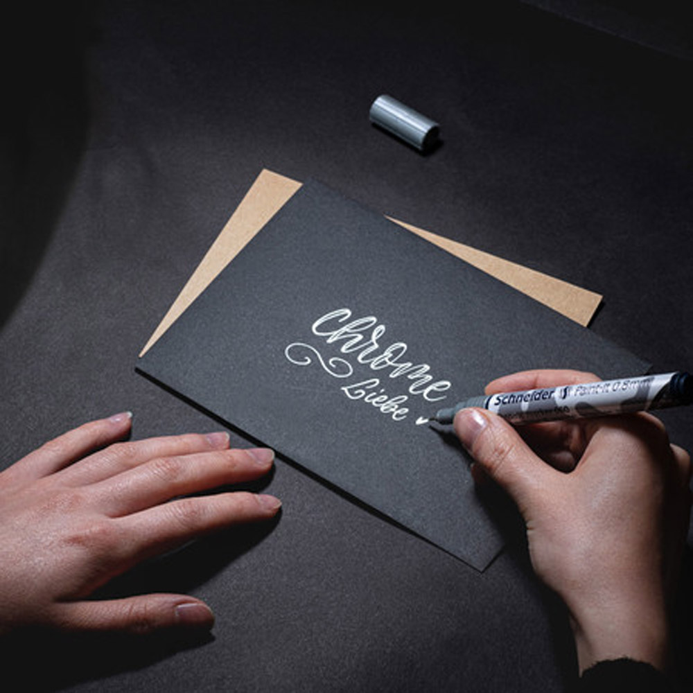 Маркер жидкий хром "Paint-It 060", 0.8 мм, хром металлик - 3