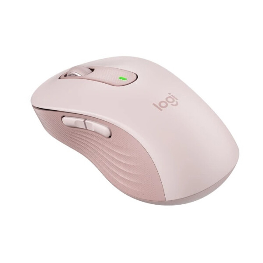 Мышь Logitech "Signature M650 L", беспроводная, 4000  dpi, 5 кнопок, светло-розовый - 4