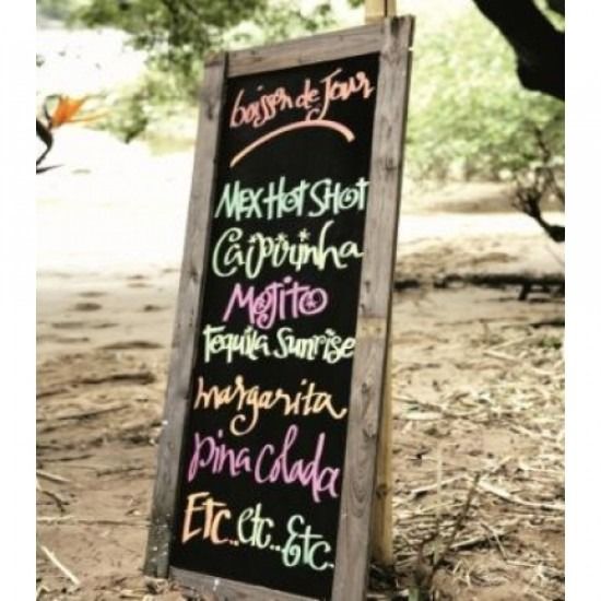 Маркер меловой Edding "4095", черный - 3