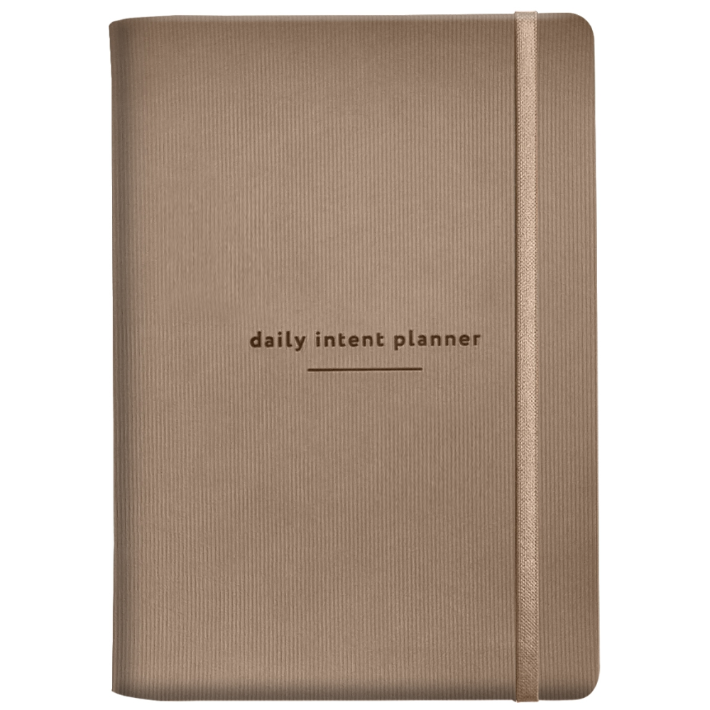 Ежедневник датированный "Intent" 2026, А5, 352 страницы, бежевый