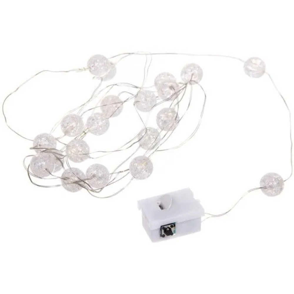 Гирлянда LED "Жемчужина", 2 м, белый - 3