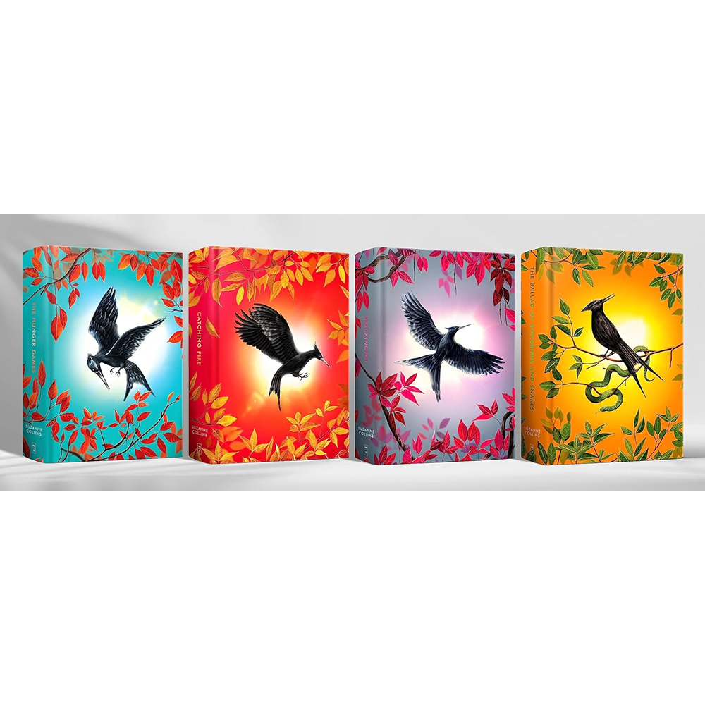 Комплект из 4-х книг на английском языке "The Hunger Games: Deluxe Collection", Suzanne Collins