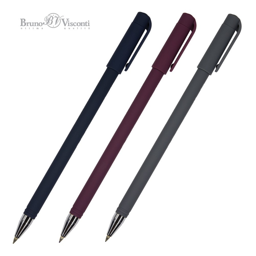 Ручка шариковая "SlimWrite. Original", 0,5 мм, пластик, ассорти, стерж. синий