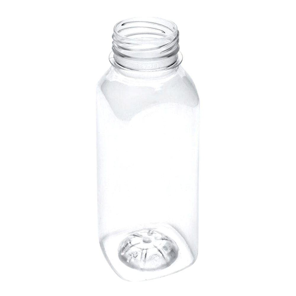 Бутылка для напитков, пластик, 500 мл., прозрачная, 100 шт/упак