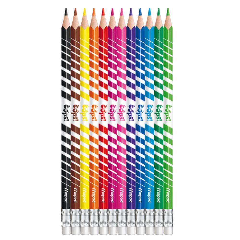 Цветные карандаши Maped "Color' Peps Oops", 12 цветов