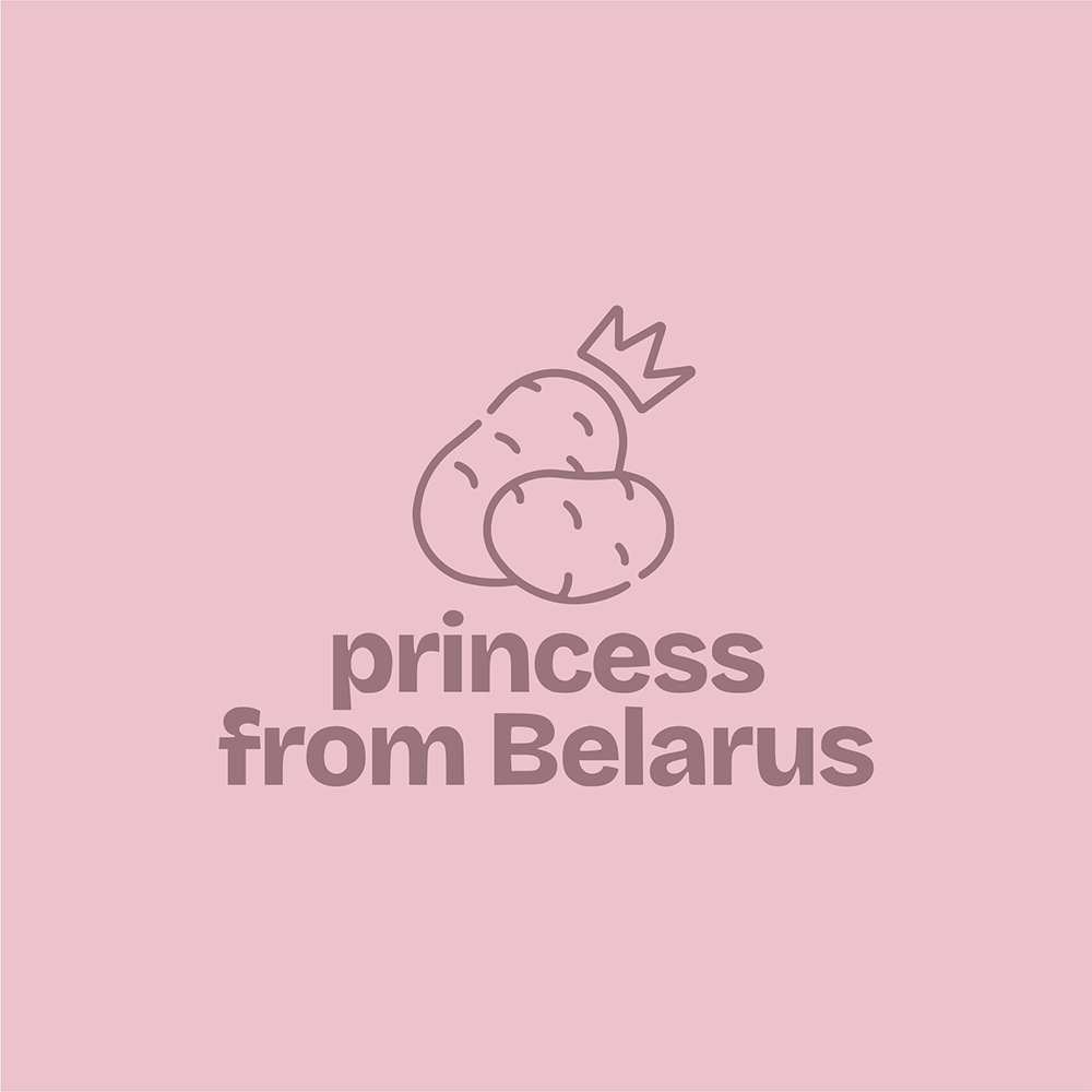 Блокнот "Princess from Belarus", А5, 150х210 мм, 60 листов, в клетку, зефирный розовый