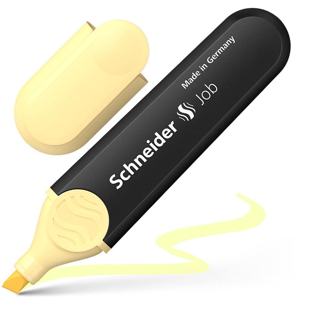 Маркер текстовый "Schneider Job", ванильный - 2