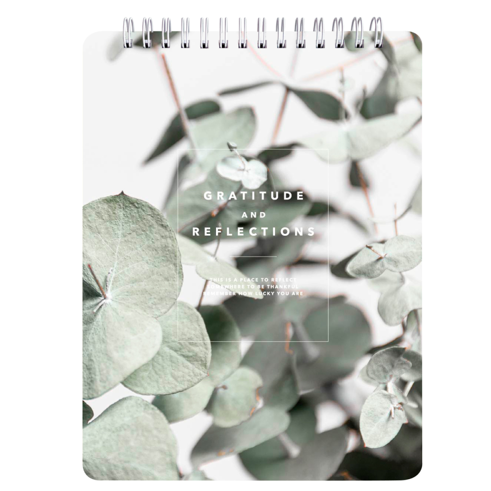 Блокнот "Botanica эвкалипт", А5, 80 листов, в клетку, разноцветный