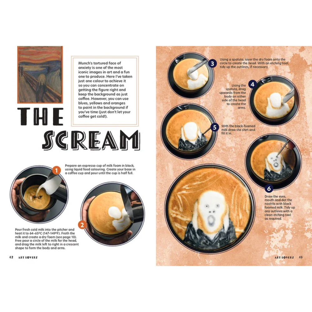 Книга на английском языке, "Coffee Art Masterclass", Dhan Tamang - 3