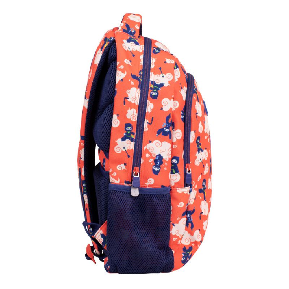 Рюкзак молодежный "Ninjutsu", красный - 4