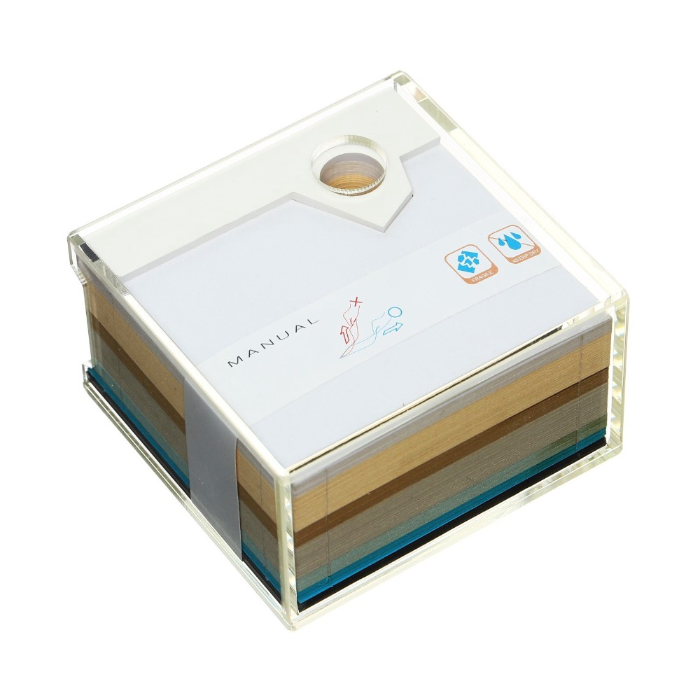 3D блок для заметок "Китайская беседка", 50х80 мм, 160 листов, подарочная упаковка