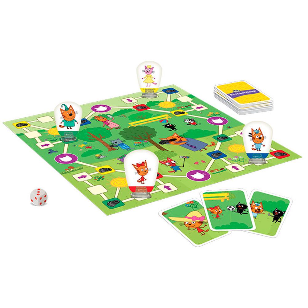 Игра настольная "Три кота. Фотошедевр" - 2