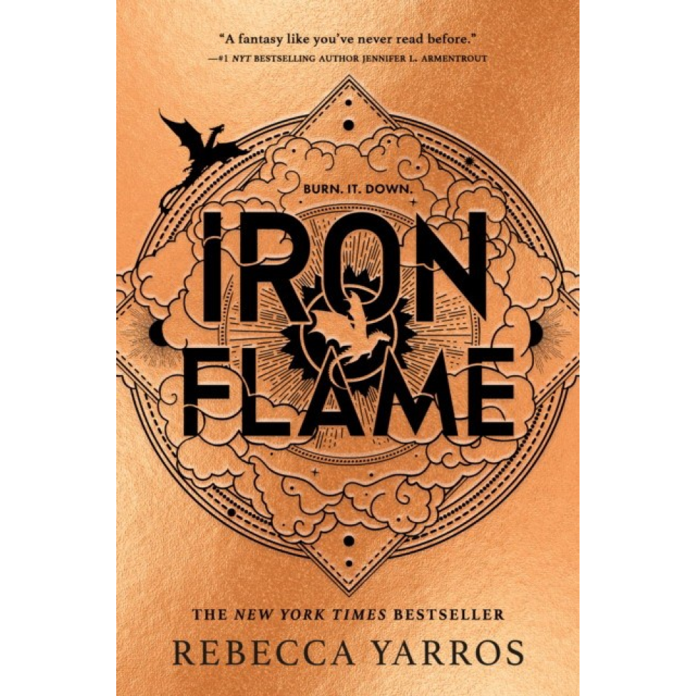 Книга на английском языке "Iron flame", Rebecca Yarros