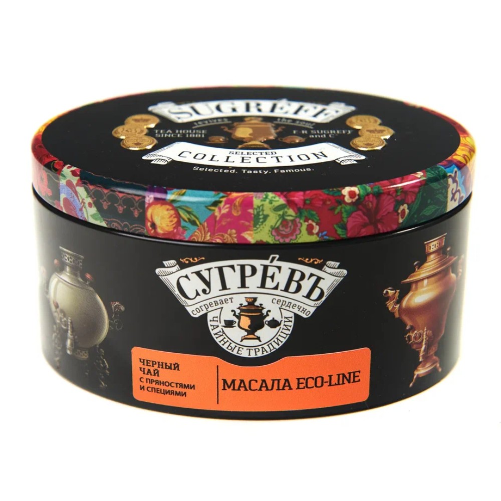 Чай "Сугревъ. Масала", 80 г, черный 