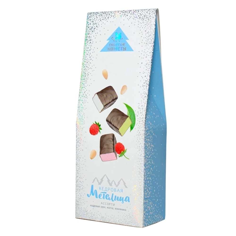 Конфеты "Кедровая метелица", ассорти, 75 г