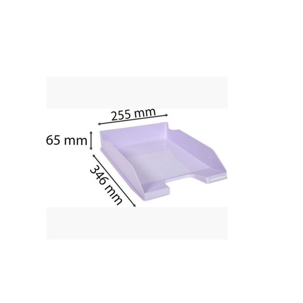 Модуль для бумаги горизонтальный "Aquarel", лиловый - 4