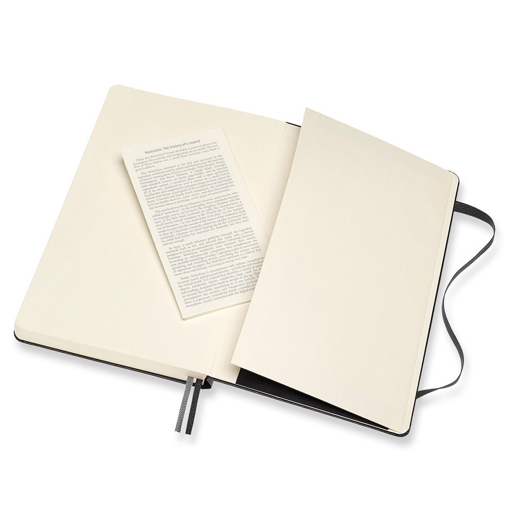 Блокнот "Classic Expended Large", А5, 200 листов, линейка, черный - 5