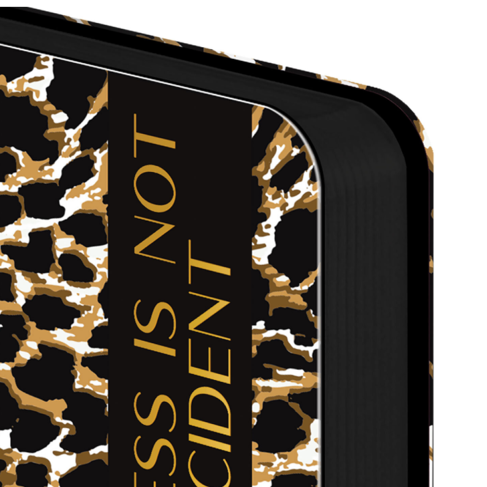 Ежедневник датированный "Vista. Leopard", А5, 336 страниц, черный, коричневый, 2026