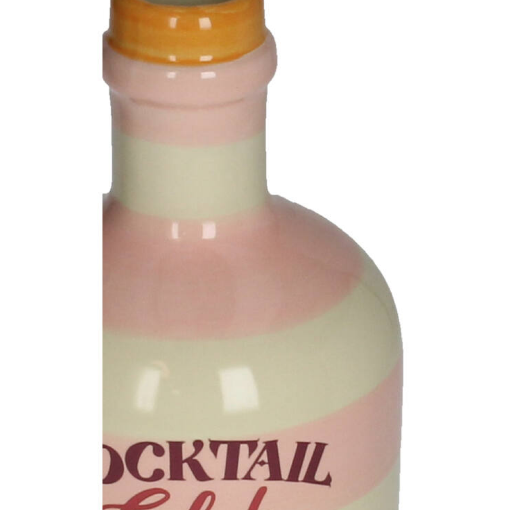 Ваза керамическая "Coctail Club", 9.5х9.5х21.5 см, разноцветная