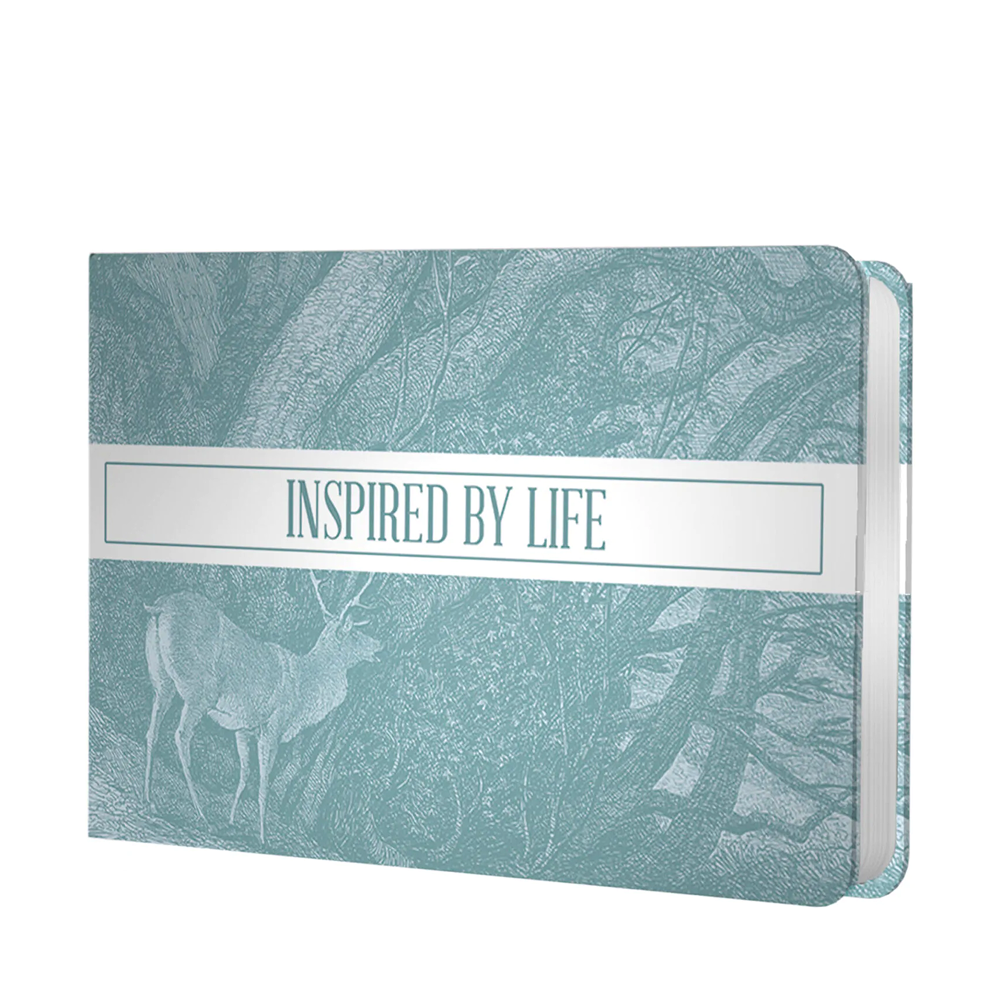 Еженедельник недатированный "Floreale. Smoky Sky", 64 листа, голубой