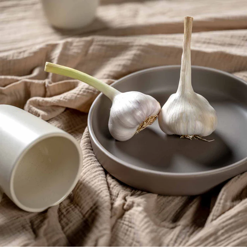 Тарелка керамическая "ROMA", 20 см, серо-коричневый - 6