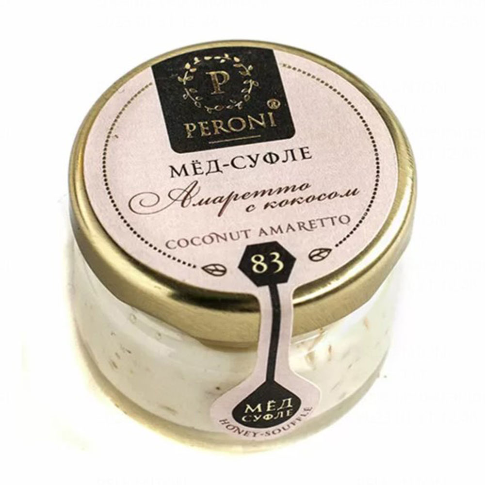 Мед-суфле "Амаретто с кокосом", 30 г