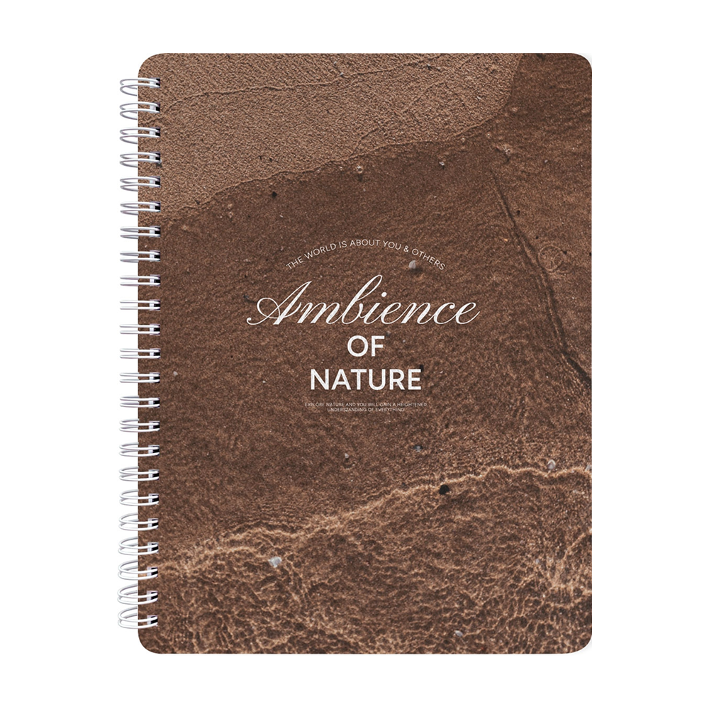 Тетрадь "Ambience песок", A5, 80 листов, точка, разноцветный