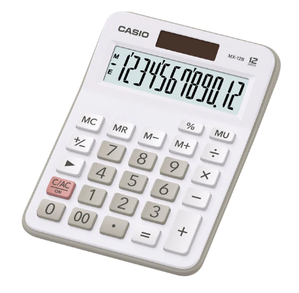 Калькулятор настольный Casio "MX-12B", 12-разрядный, черный - 2