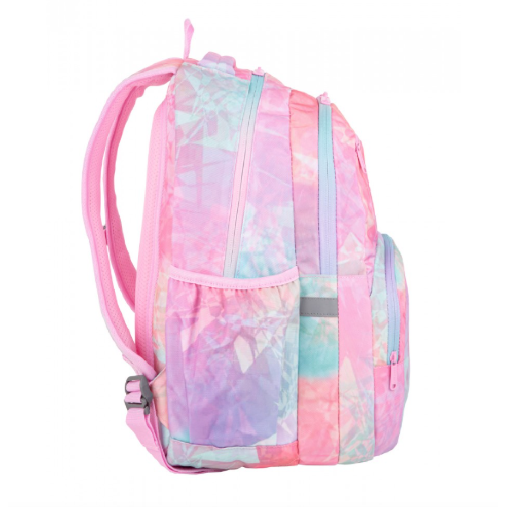 Рюкзак школьный "Tie Dye", розовый - 3