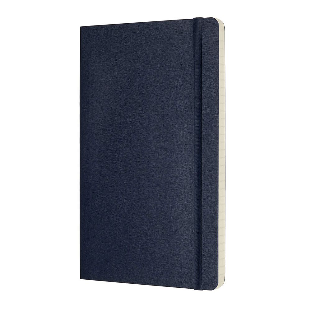 Блокнот "Classic Soft Large", А5, 96 листов, линейка, синий сапфир