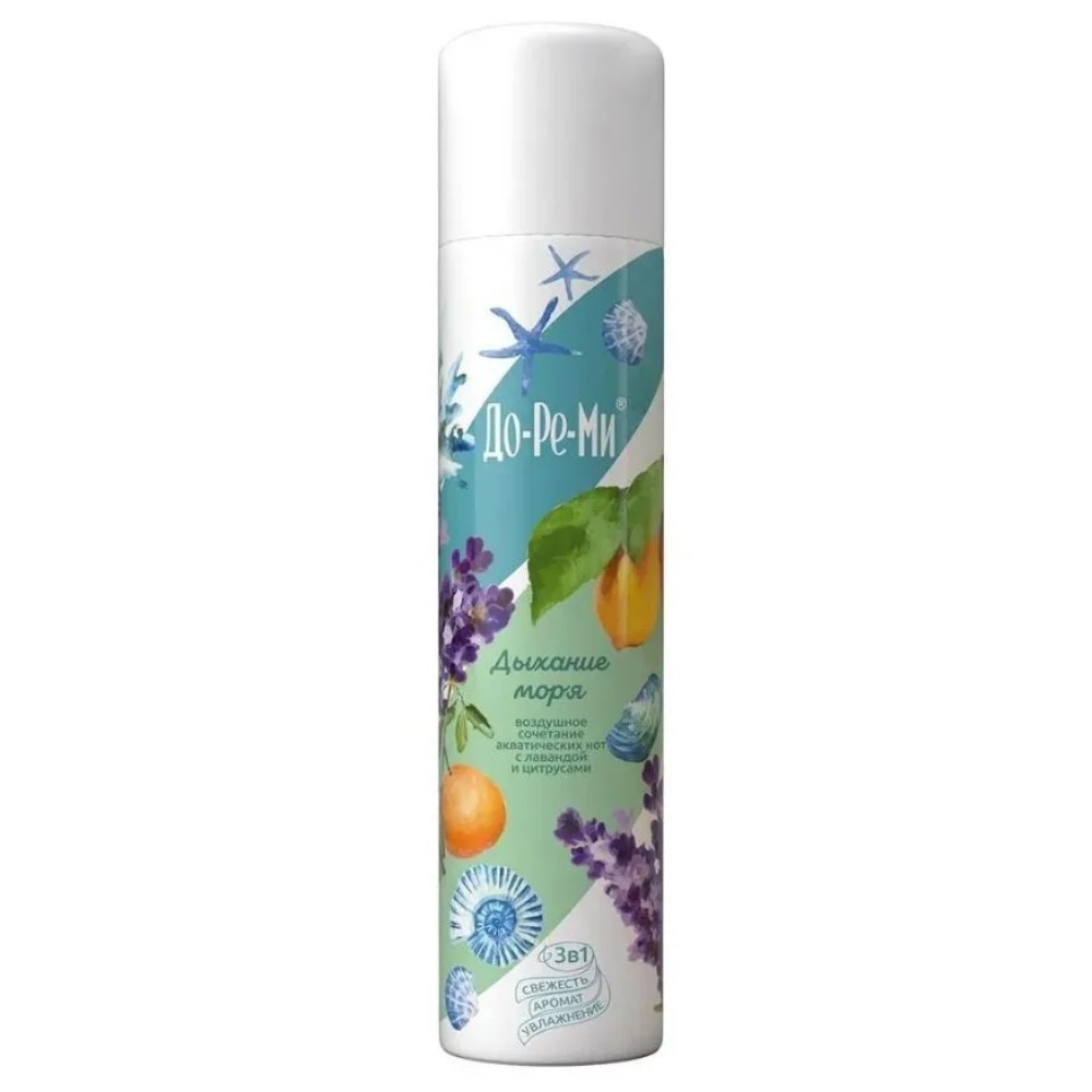 Освежитель воздуха "До-Ре-Ми" аэрозоль, 350 мл, дыхание моря