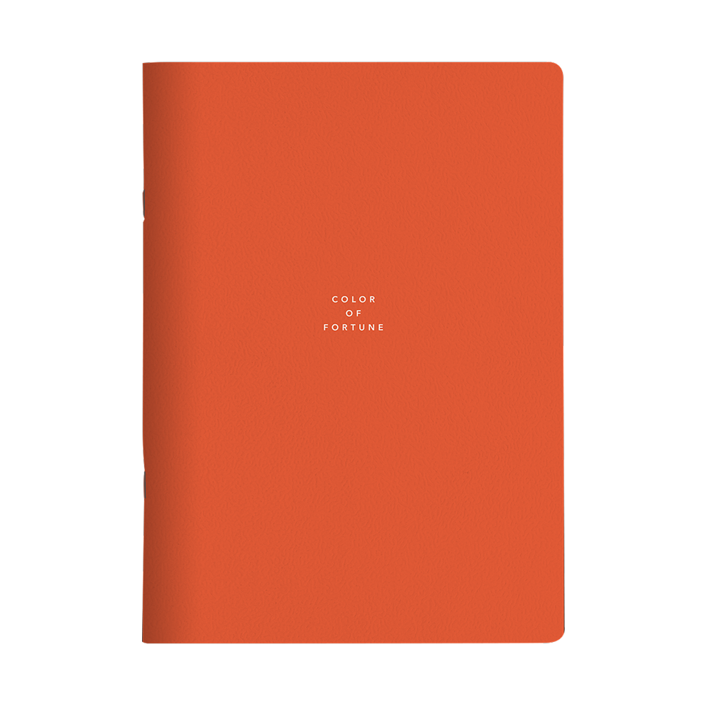 Тетрадь "Block", A4, 48 листов, клетка, скоба сбоку, красный