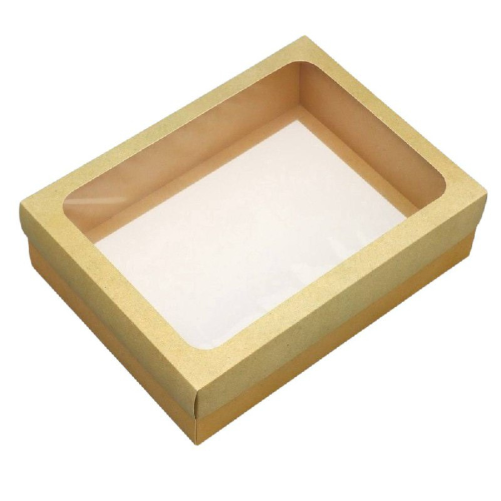 Коробка подарочная "Под крафт", 32х24х9 см